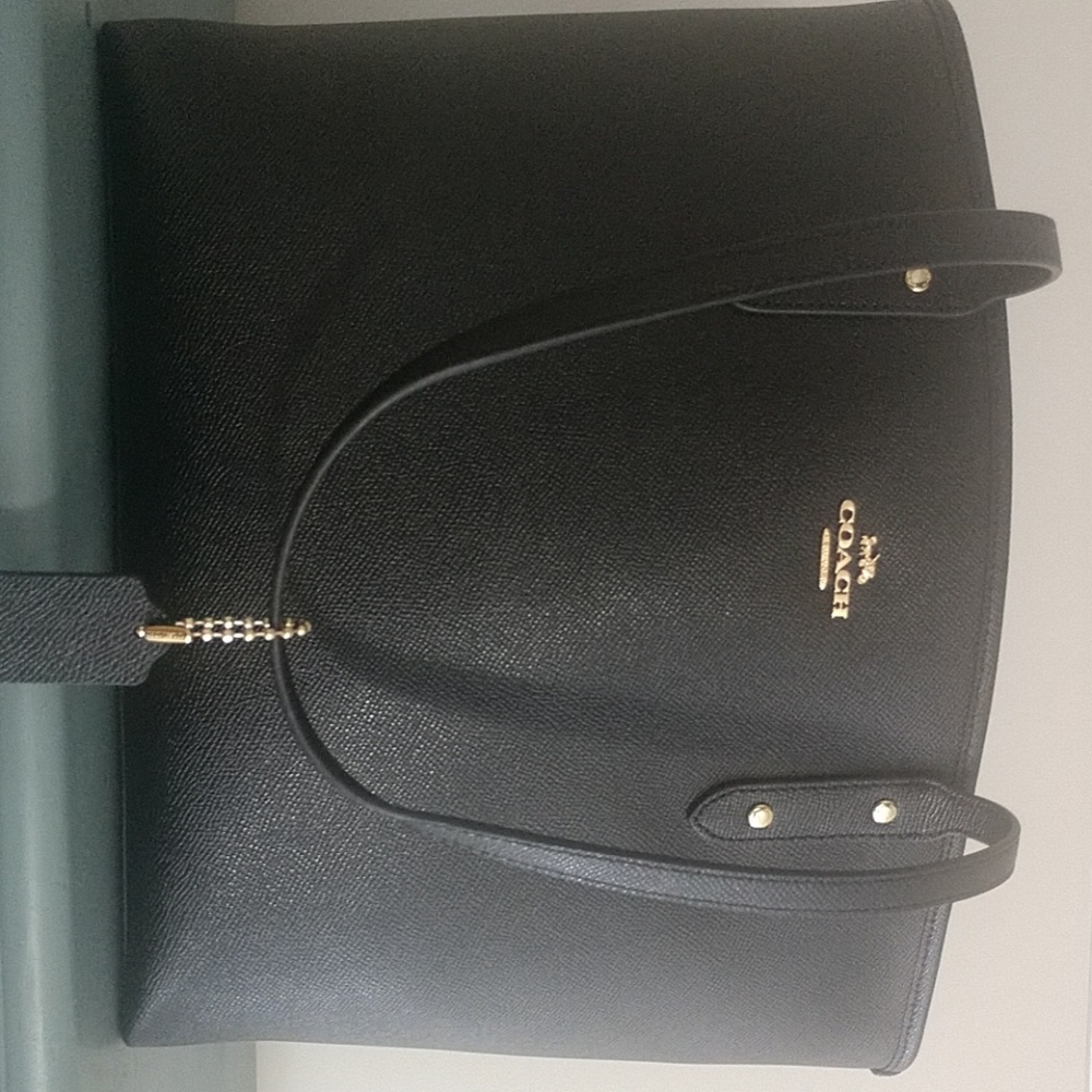 Black Coach Tote